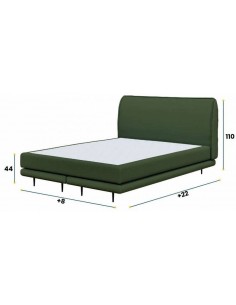 Кровать ROSTO 2