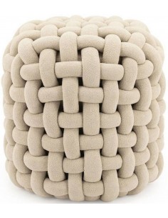 Pufs POOFIE 44x44x44h gaiši...