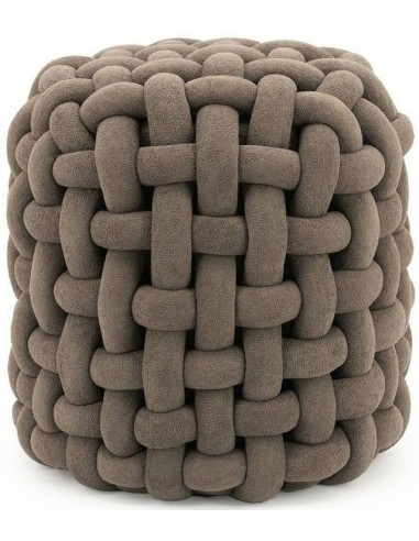 Пуф POOFIE 44x44x44h темно-коричневый