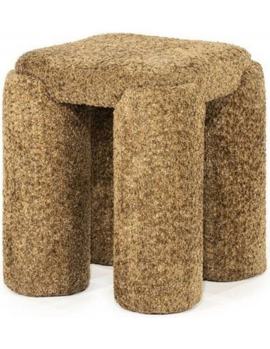 Пуф OMLA 43x43x47h горчично-желтый