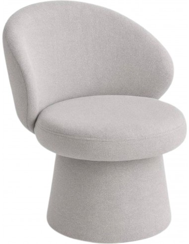 Стул ENNA cветло-серый / поворотное