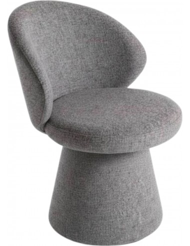 Krēsls ENNA tumši pelēks / grozāms