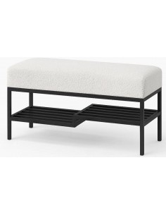 Soliņš FABIAN 100x35x45h balts