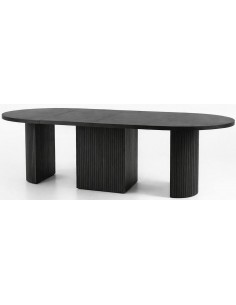 Cтол BUSSON 160x110x76h черный 2