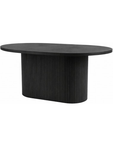 Galds BUSSON 180x120x76h melns