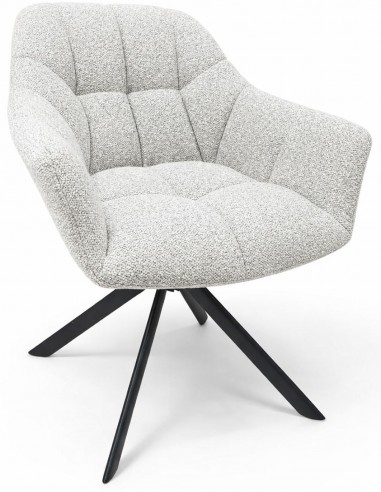 Krēsls ELDON gaiši brūns / grozāms