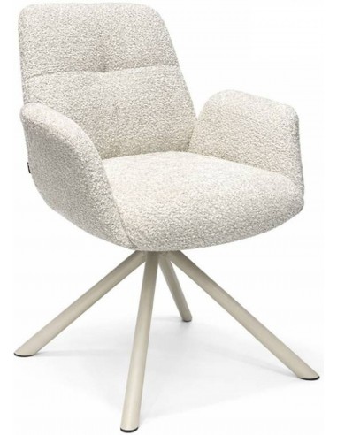 Krēsls MEIRA gaiši brūns / grozāms