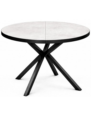 Раздвижной cтол EDEN Ø90(166)x76h...