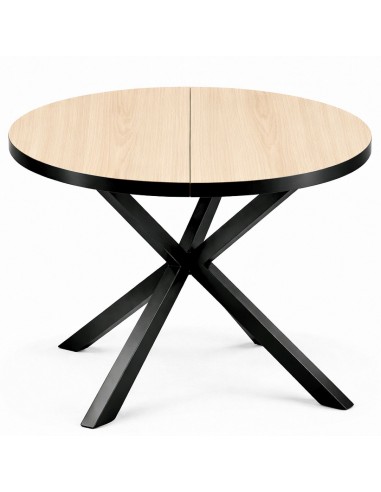 Izvelkams galds EDEN Ø90(166)x76h sonoma