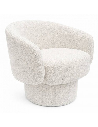 Atpūtas krēsls NESTOR balts / grozāms