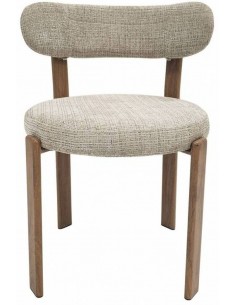 Стул ARIADNA серо-коричневый 2