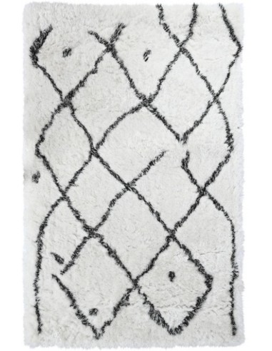 Paklājs ROMOS 160x230 balts ar melnu