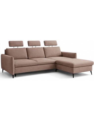 Stūra dīvāns FARO 243x175x100h tumši...