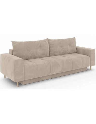 Диван SANTI 244x96x88h светло-коричневый