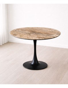 Apaļš galds MALTA Ø90 gaiši... 2