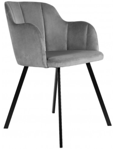 Krēsls HAROLD gaiši pelēks
