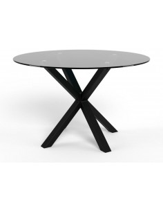 Galds HEAVEN Ø119x75h stikla 2