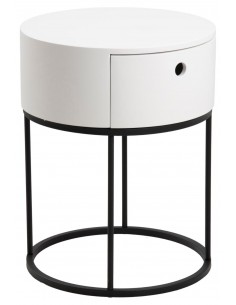 Skapītis POLO Ø40x51h balts