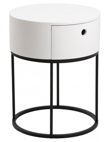 Skapītis POLO Ø40x51h balts