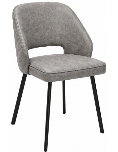 Krēsls ANDRE gaiši pelēks / grozāms