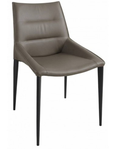 Krēsls LIOTTA PU tumši brūns