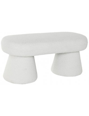 Скамейка TEDDY WHITE 100x42x46h белый