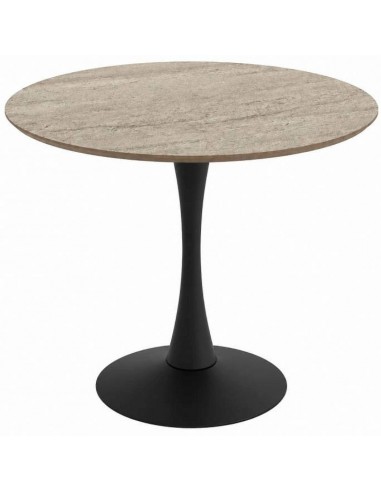 Galds TIBO Ø90x75h traverten