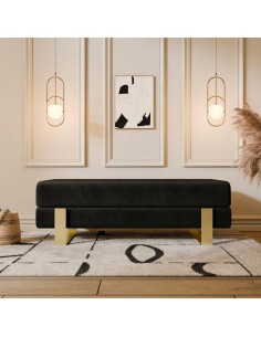 Soliņš DEVELI 100x35x47h melns 2