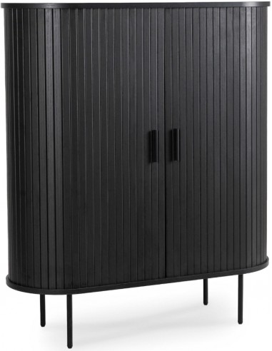 Kumode SHIRI 100x40x118h melna