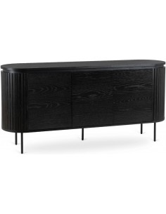 Комод KERI 160x40x76h черный