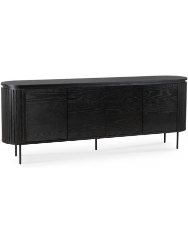 Комод KERI 200x40x76h черный