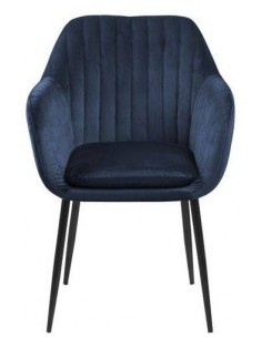 Kресло EMILIA VIC синий 2