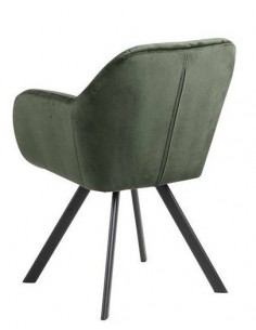 Krēsls LOLA VIC zaļš / grozāms 2
