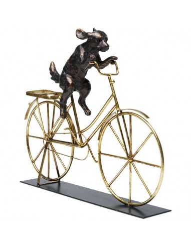 Dekorācija DOG WITH BICYCLE