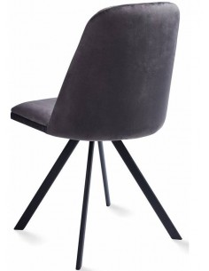 Стул ROUND VIC темно-серый... 2