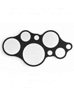 Зеркало BUBBLES 98x52 чернии