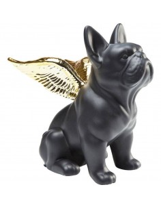 Dekorācija SITTING ANGEL DOG