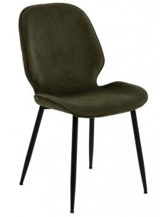 Krēsls FEMKE VELVET olīvu zaļš