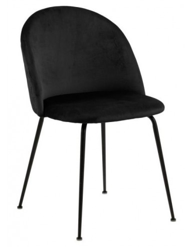 Krēsls LOUISE VIC melns
