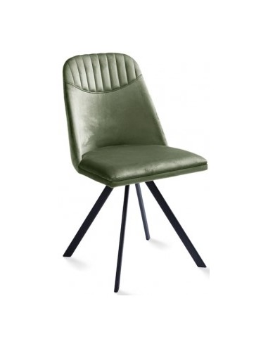 Krēsls ROUND VIC olīvu zaļš / grozāms