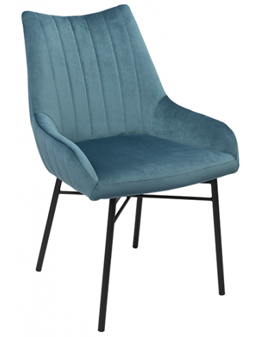 Krēsls DENIS tirkīza zils