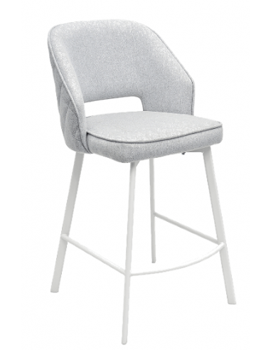Полубарный стул ANDRE cветло-серый