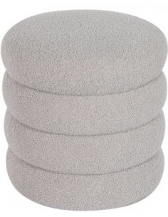 Pufs CIRCLES TEDDY Ø40x42h...