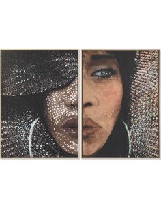 Glezna GIRL 104x144 / 2 daļas