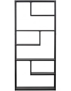 Полка TEUN 85x35x188h черный 2
