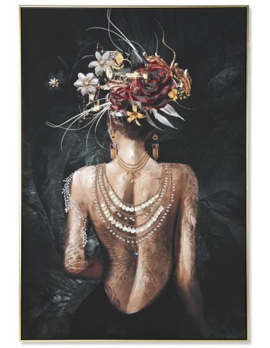 Glezna WOMAN FLOWER 80x120