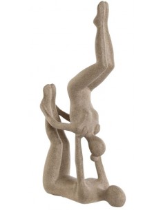 Dekorācija YOGA gaiši brūna