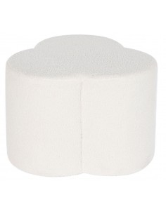 Пуф HART TEDDY Ø53x40h белый 2