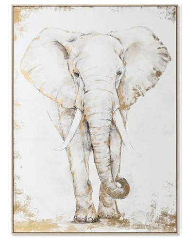 Glezna ELEPHANT GOLD 100x140