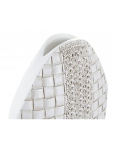 Vāze LONGA 18x8x36h balta 2